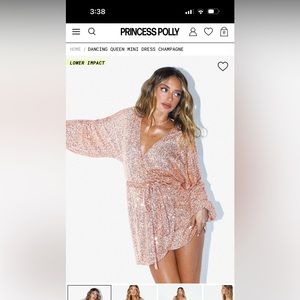 Princess Polly Sequin Dress!